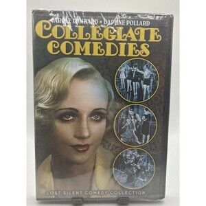 COLLEGIATE COMEDIES, SILENT COMEDY CLASSICS NEW DVD